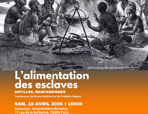 Conférence CM98 : Alimentation des esclaves à la Sorbonne (Paris) – Samedi 18 avril 2026
