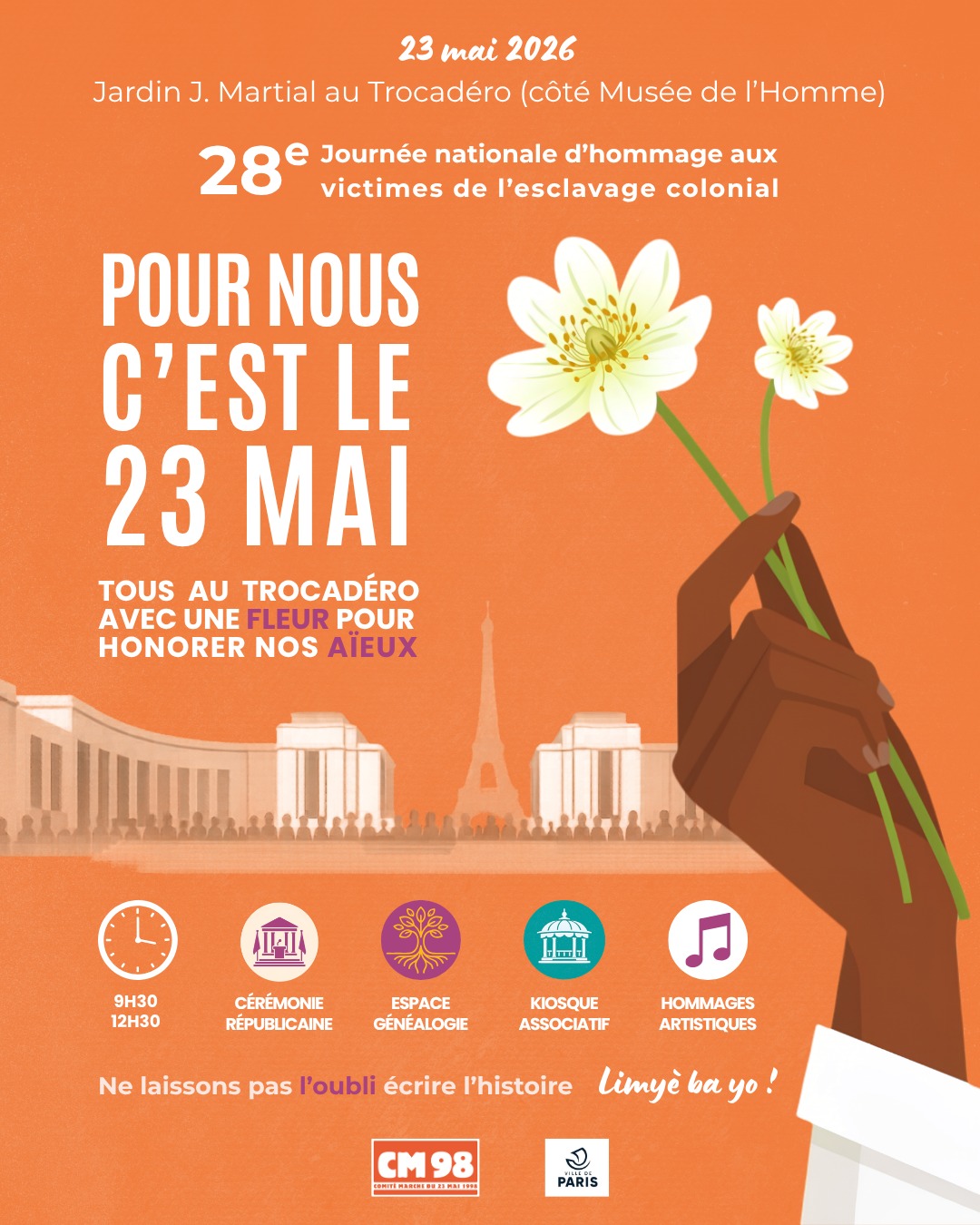 28ème Journée nationale en hommage aux victimes de l’esclavage colonial